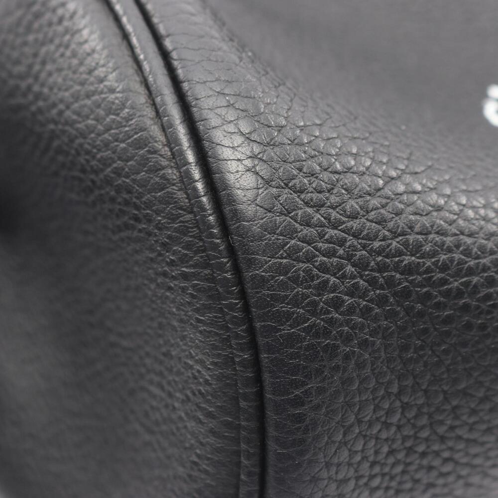 CHRISTIAN DIOR Black Leather Shoulder Bag - Picture 7 of 8